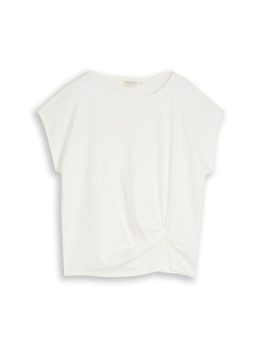 T-shirt modern knot crew neck - 1050851