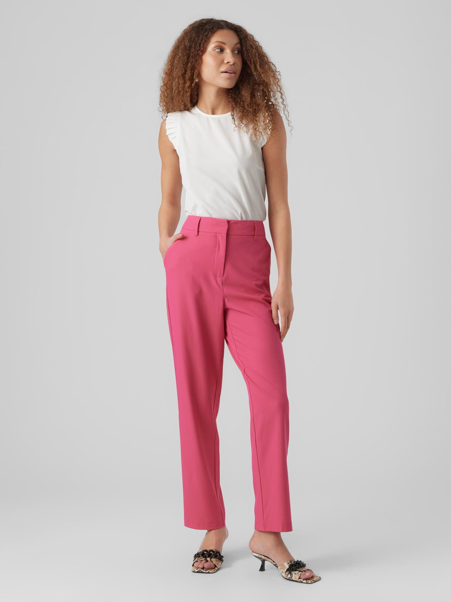 VMZELDA HR STRAIGHT PANT NOOS - 10261257