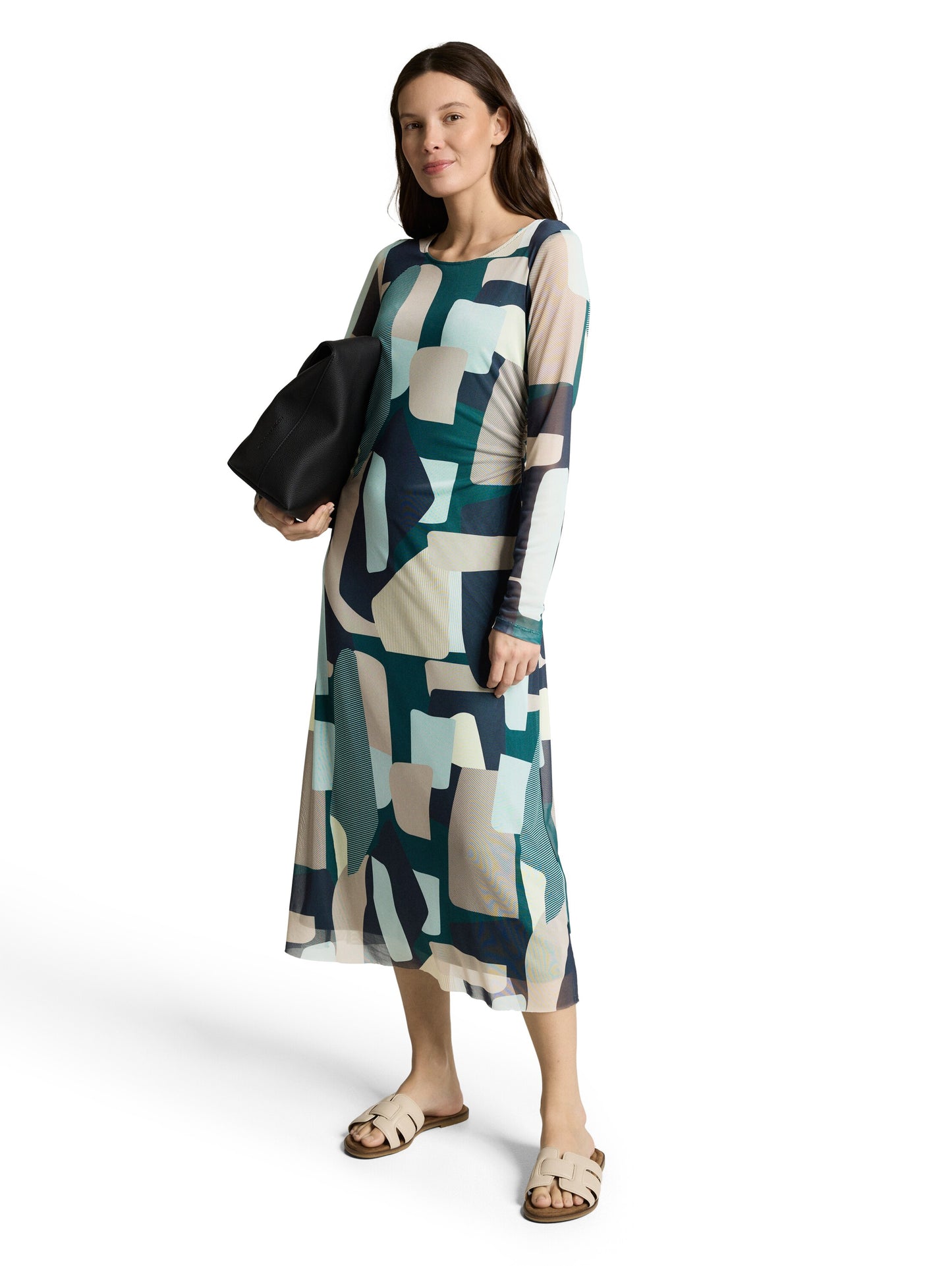 dress mesh printed - 1049854