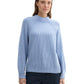 knit plated rib pullover - 1042957