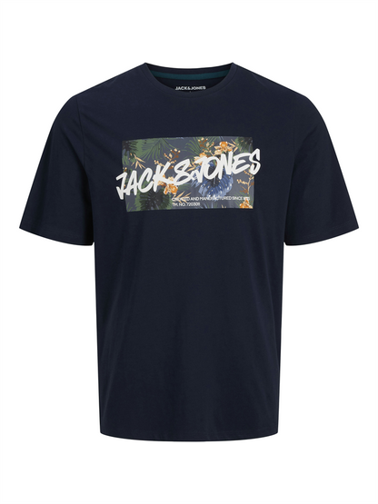 JJHAWAII SHAPE TEE SS CREW NECK LN - 12269324