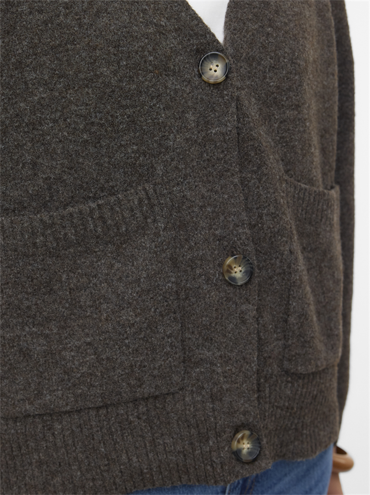 VMBOOM LS V-NECK BUTTON CARDIGAN GA - 10320457