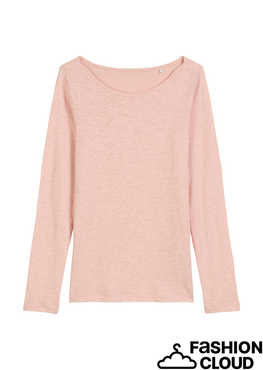 T-shirt, long sleeve, boat neck - 508226152199