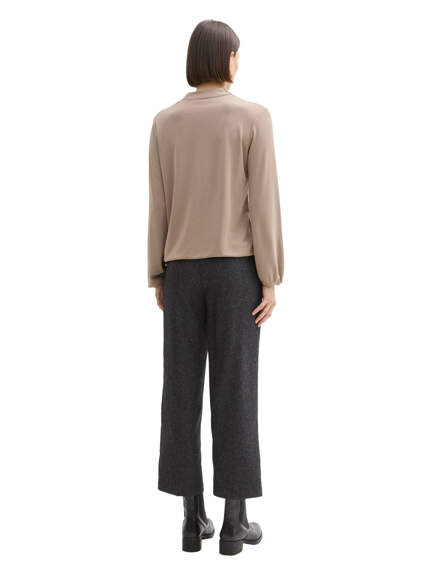 structured straight leg pants - 1044275