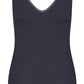 Tanktop With V-neck & Round Neck - 001272