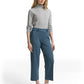 cropped straight leg pants - 1047658