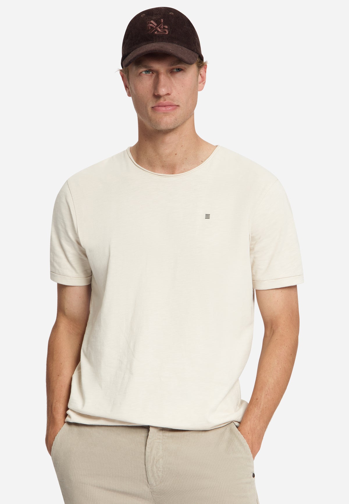T-Shirt Crewneck Slub - 33360702SN