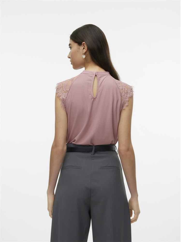 VMMILLA SL LACE TEE GA NOOS - 10226072