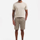 Short Chino With Linen - 318190311
