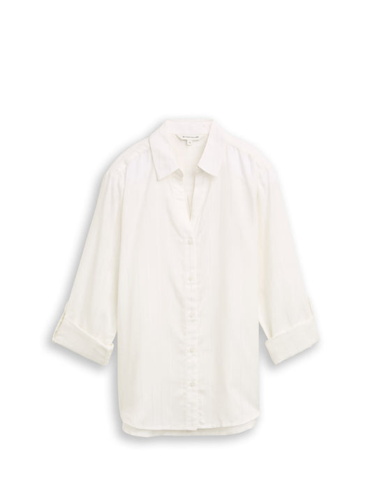 blouse with lurex stripe - 1048687