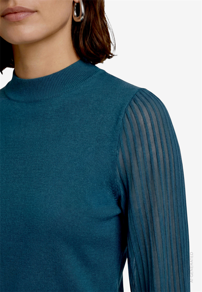 Strickpullover Kurz 1/1 Arm - 110-10003465