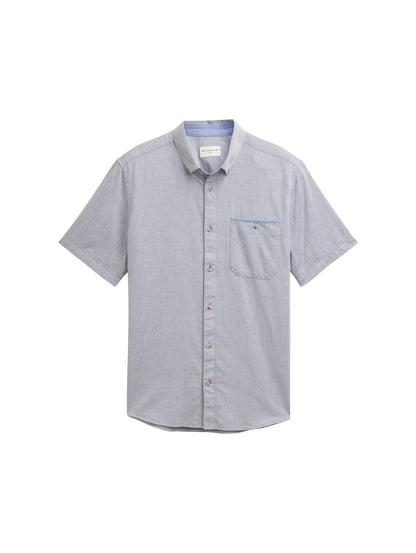 fitted structured slubyarn shi - 1046086