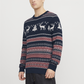 JJXMAS SNOWBALL KNIT CREW NECK - 12248145