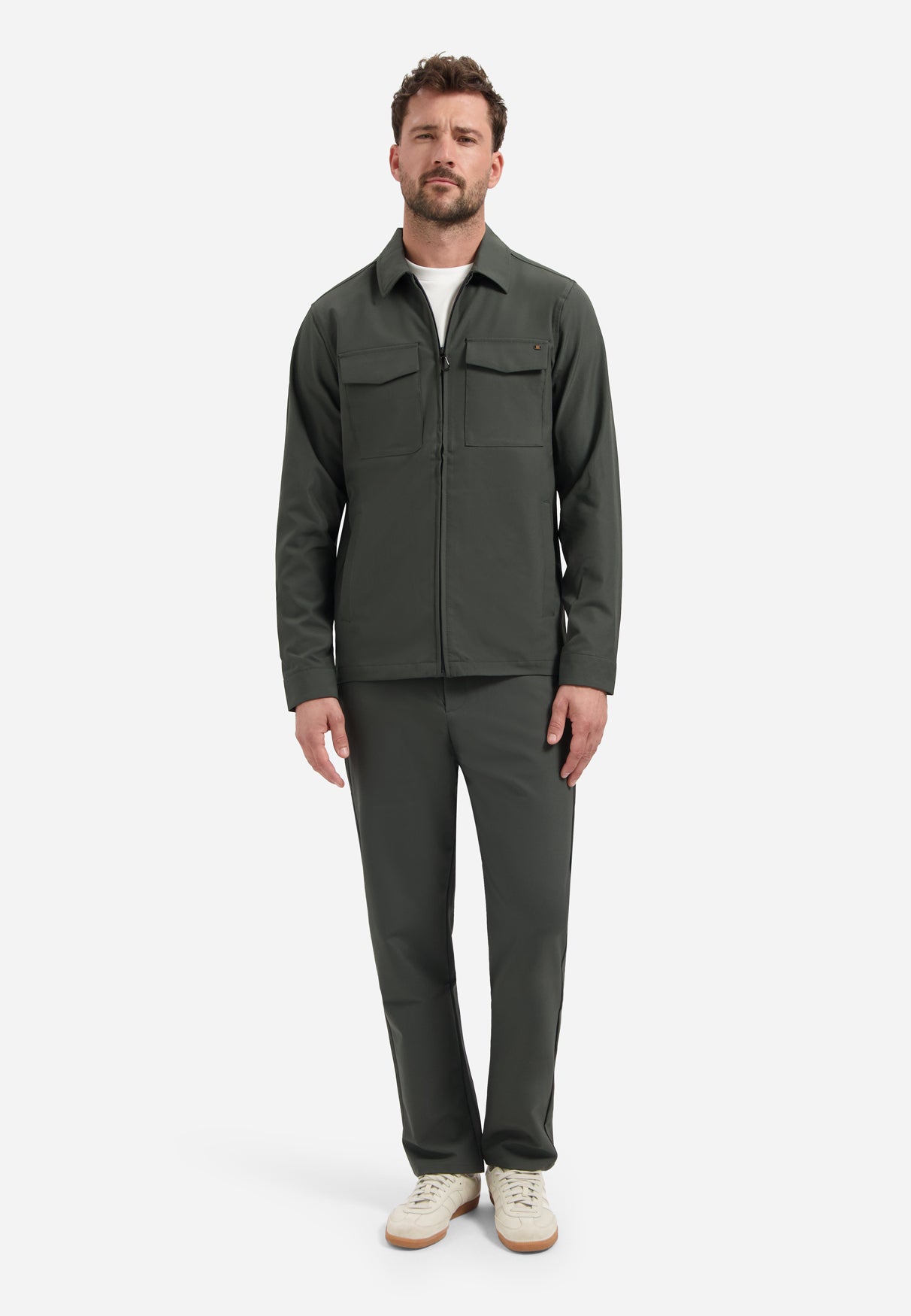 Overshirt Full Zipper Stretch Sedoc - 29510804