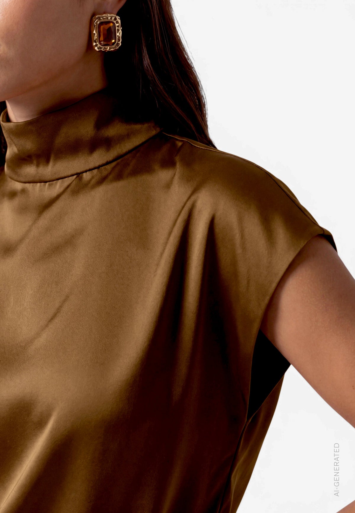 Bluse Kurz ohne Arm - 110-10004514
