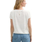 T-shirt ajour crew neck - 1046401