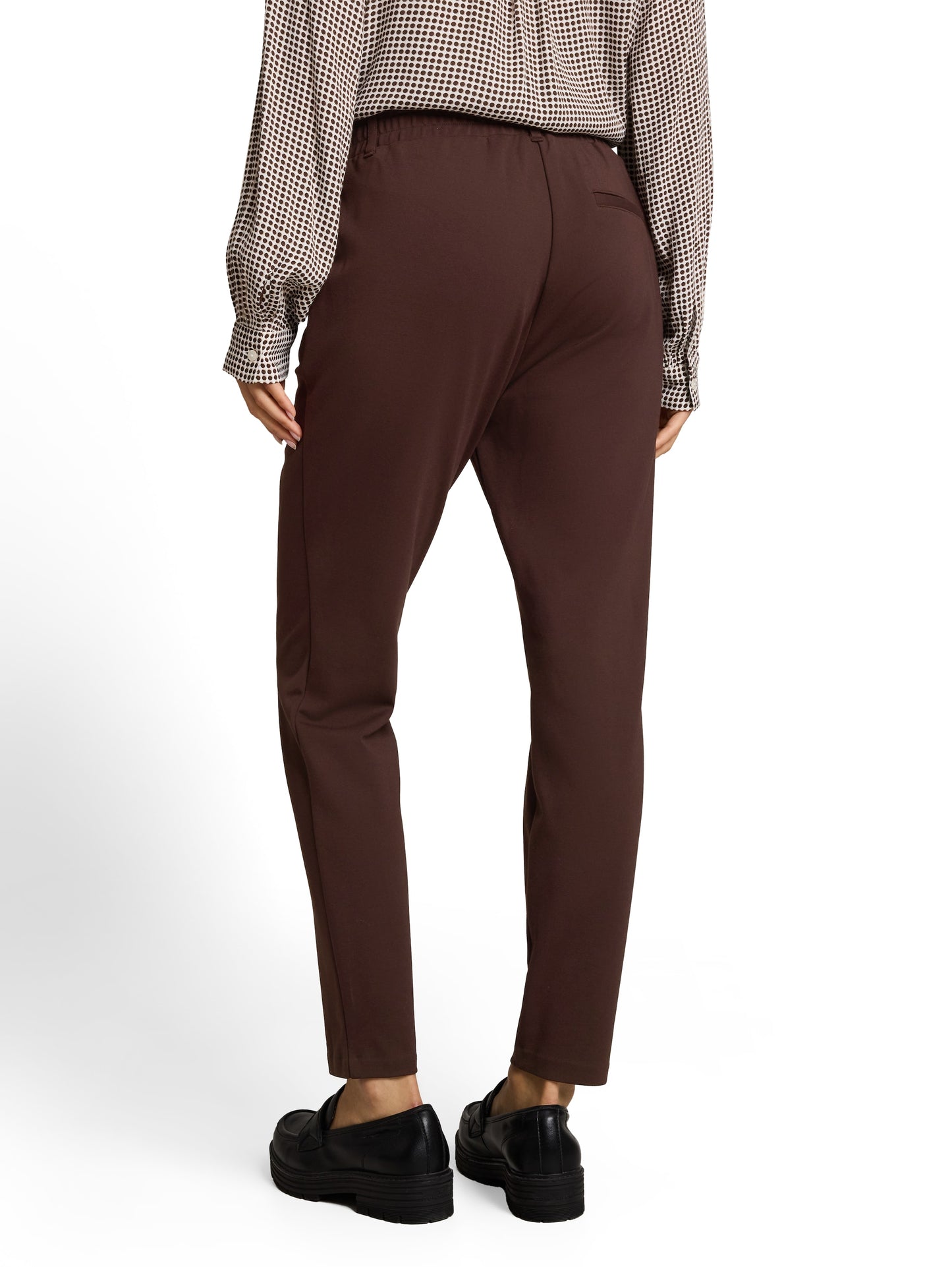 jersey loose fit pants ankle - 1008375