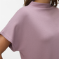 VMHALI SS FUNNEL NECK TOP JRS - 10348673