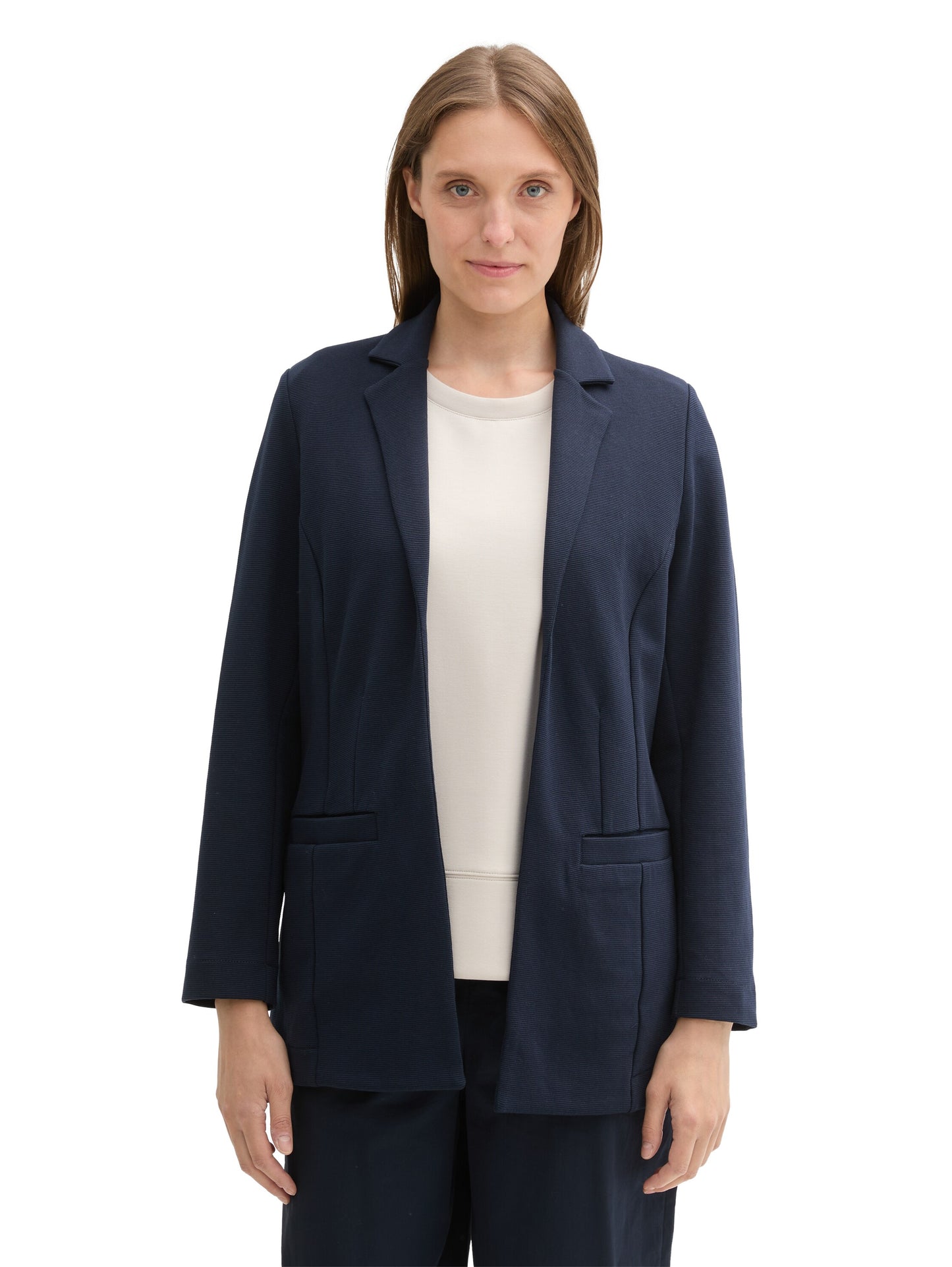 easy solid blazer jacket - 1043870