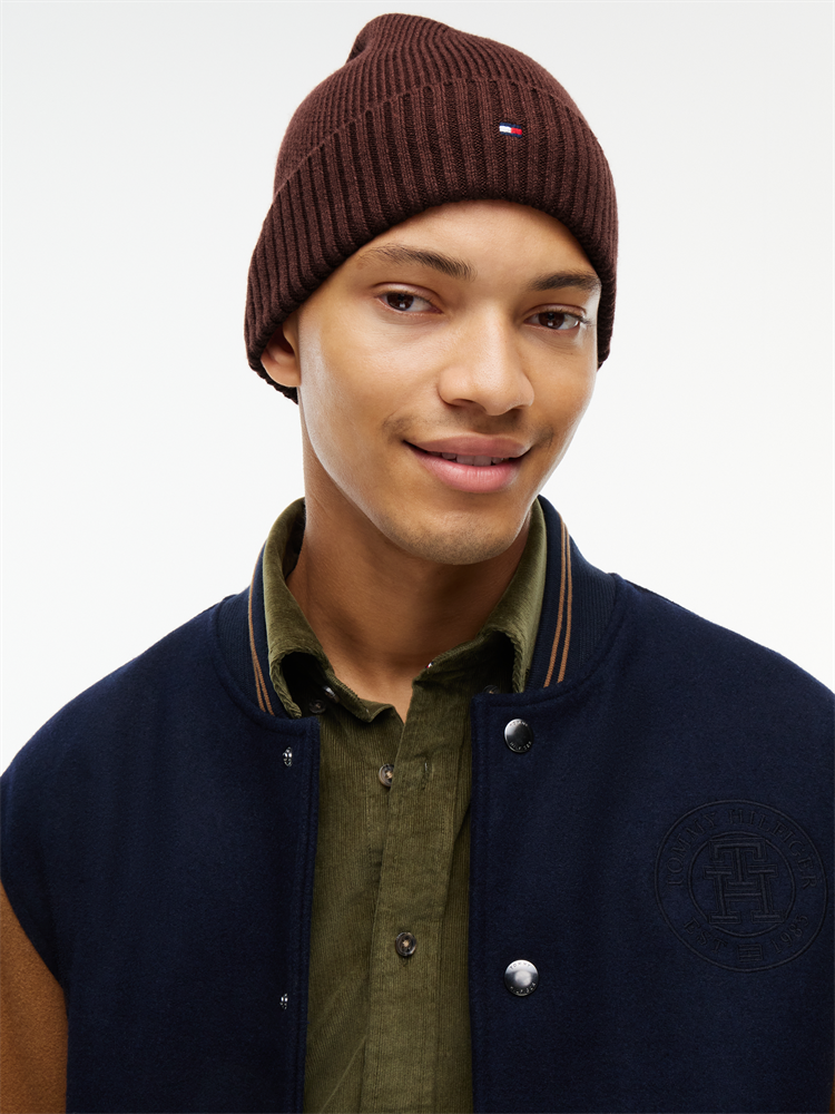TH FLAG PIMA COTTON BEANIE - AM0AM12796