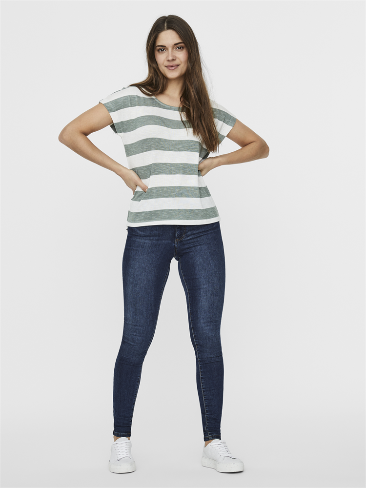 VMWIDE STRIPE SL TOP JRS NOOS - 10190017