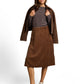 skirt corduroy A-shape - 1053064