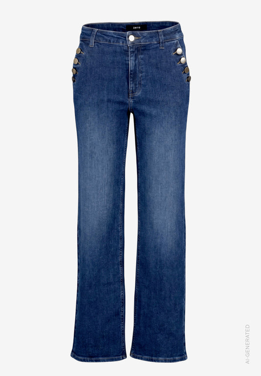 Hose Jeans 1/1 Länge - 110-10004257