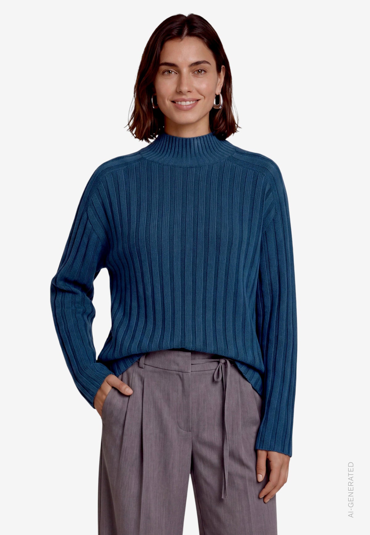 Strickpullover Kurz 1/1 Arm - 110-10004348