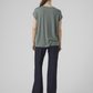 VMLAVA GLITTER SS TOP STRIPE GA JRS - 10250488