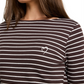 T-Shirt striped boatneck - 1051234