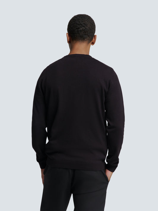 Pullover Crewneck 2 Coloured Melang - N2180