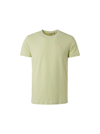 T-Shirt Crewneck Melange Jacquard S - 15320336