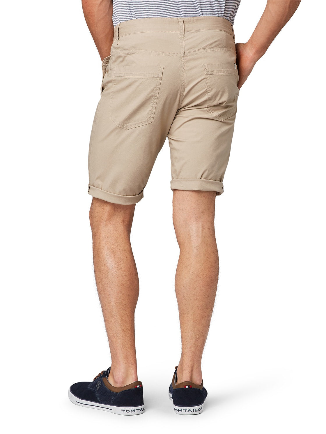 chino short w patched pockets - 1008529