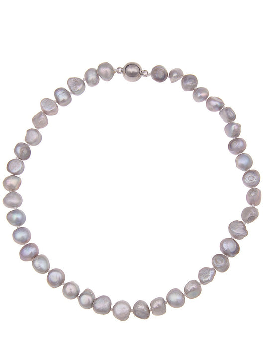 Perlenkette Bling grau - 21162209