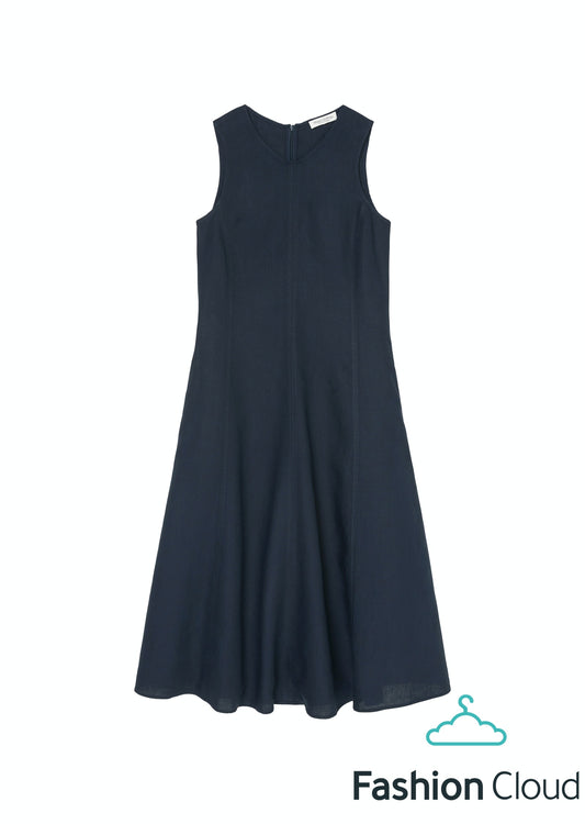 Dress, tank style, feminine shape, - 304130521131