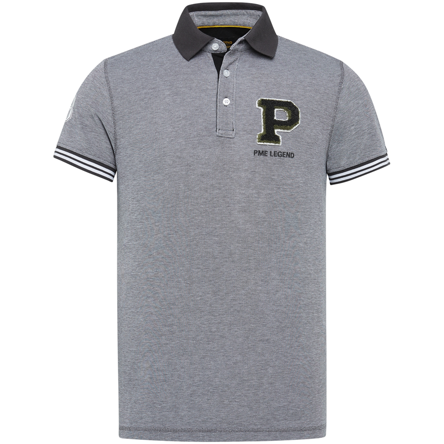 Short sleeve polo two tone pique - PPSS2302851