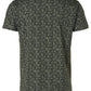 T-Shirt s/sl, R-neck, Melange, AO d - 96360402